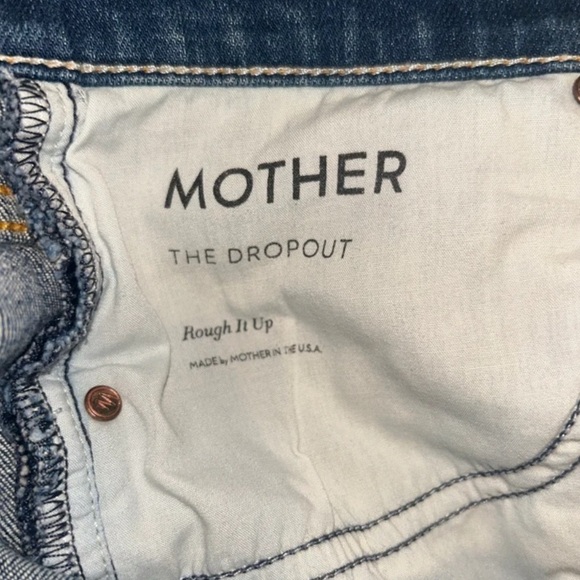 MOTHER the dropout Light Blue Denim Jeans - Picture 5 of 5